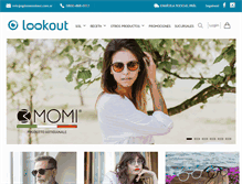 Tablet Screenshot of opticaslookout.com.ar